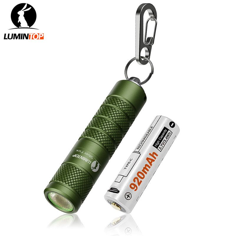 Lumintop Silver Fox 760 Lumens Magnetic EDC Flashlight Keychain Light - Lumintop Official Online Store Black Friday Sale