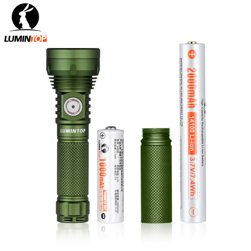 Lumintop GT Nano Plus – 1200 Lumen EDC Flashlight | 14500 Keychain Light