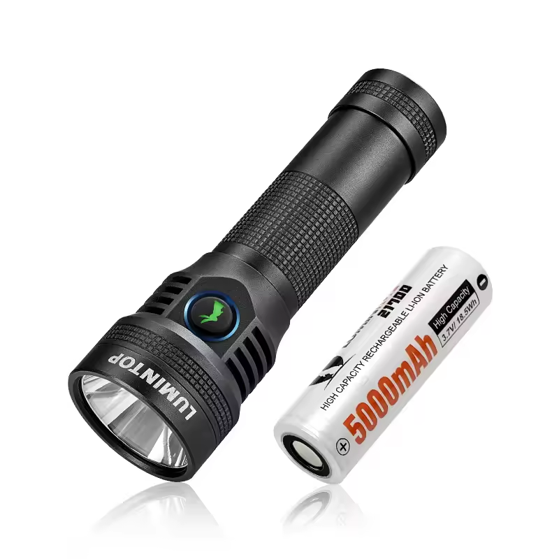 Lumintop® D2 Type-C Rechargeable Outdoor LED Flashlight Magnetic Tail Cap - Lumintop Official Online Store Black Friday Sale