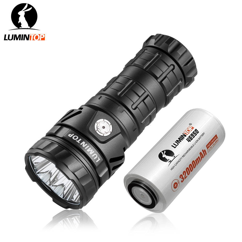 Lumintop Mach 5.0 – 15000LM Long-Range Outdoor Flashlight with Active Fan-Cooling