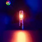 Lumintop Black Cat 400lm EDC Flashlight | 4-in-1 UV RGB Warm White Keychain Light