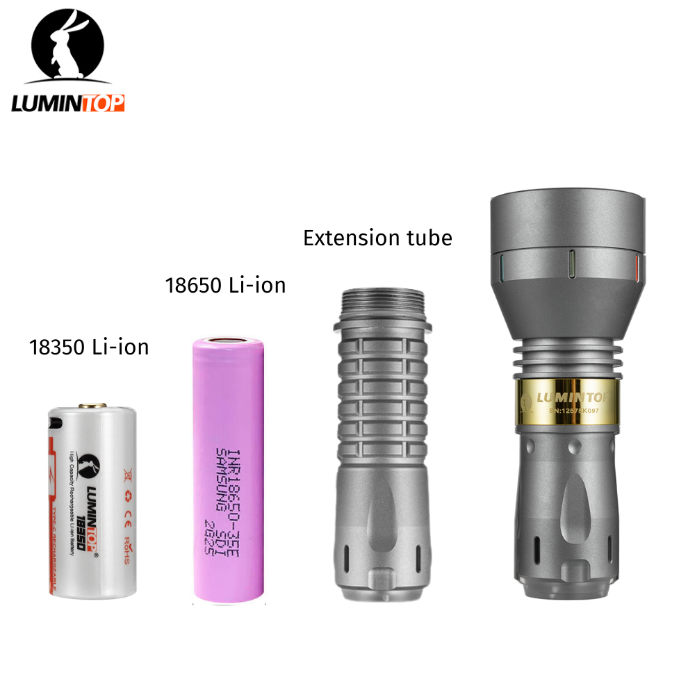 Lumintop® LEP Flashlight THOR Ⅱ V2.0 1700 Meters Long Distance Thrower - Lumintop Official Online Store Black Friday Sale