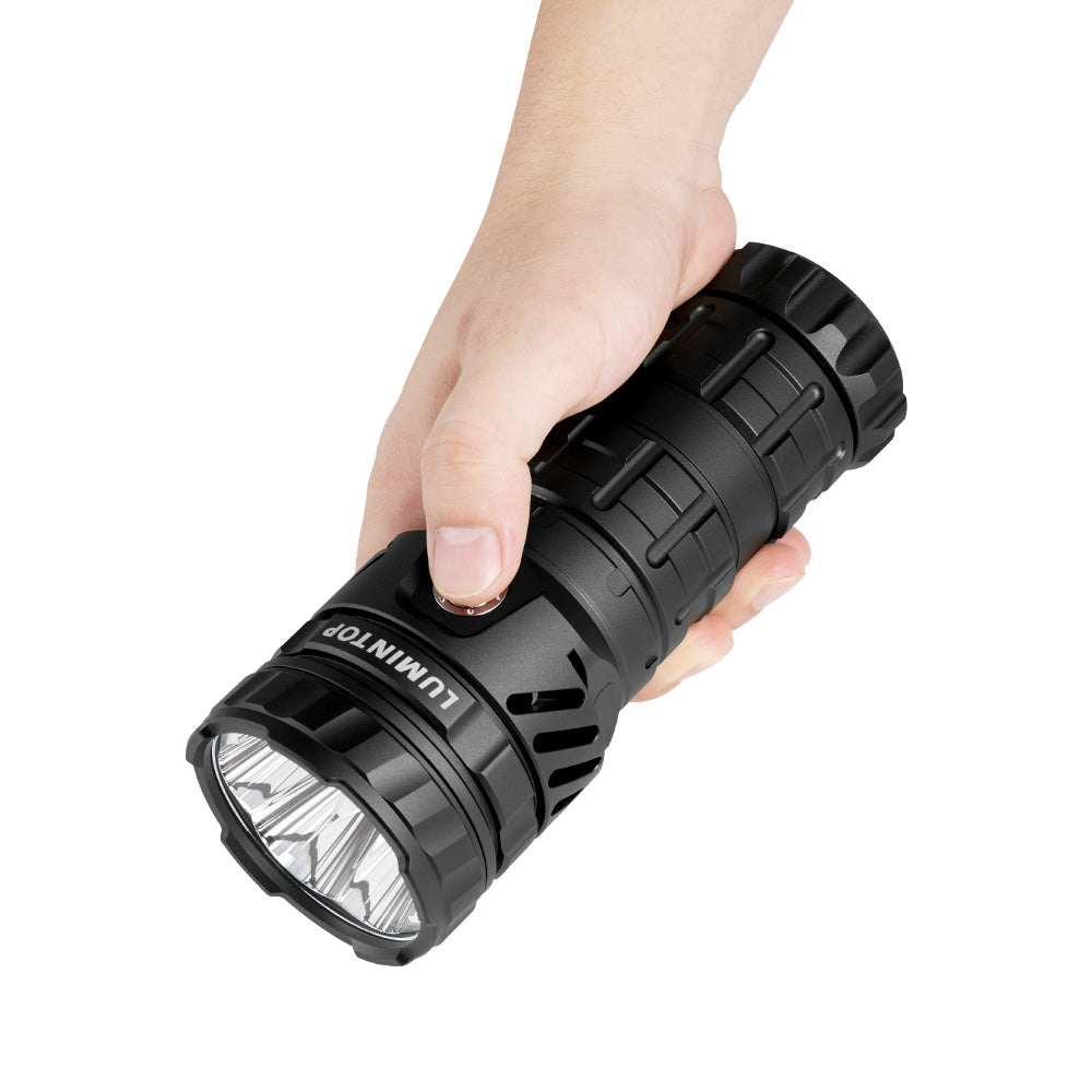 Lumintop Mach 5.0 – 15000LM Long-Range Outdoor Flashlight with Active Fan-Cooling