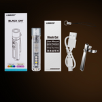 Lumintop Black Cat 400lm EDC Flashlight | 4-in-1 UV RGB Warm White Keychain Light