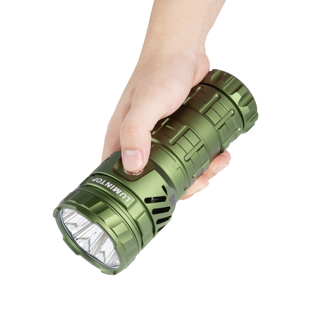 Lumintop Mach 5.0 – 15000LM Long-Range Outdoor Flashlight with Active Fan-Cooling
