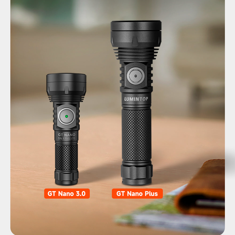 Lumintop GT Nano Plus – 1200 Lumen EDC Flashlight | 14500 Keychain Light