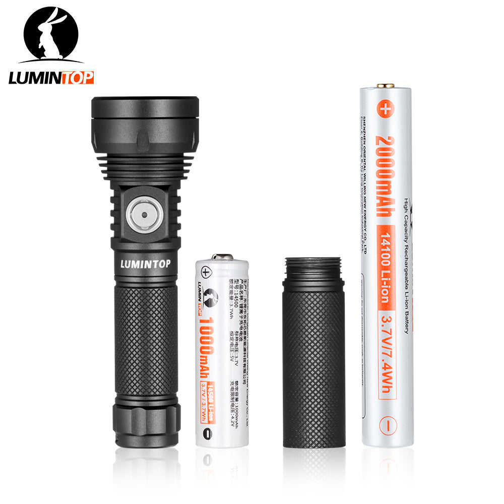 Lumintop GT Nano Plus – 1200 Lumen EDC Flashlight | 14500 Keychain Light