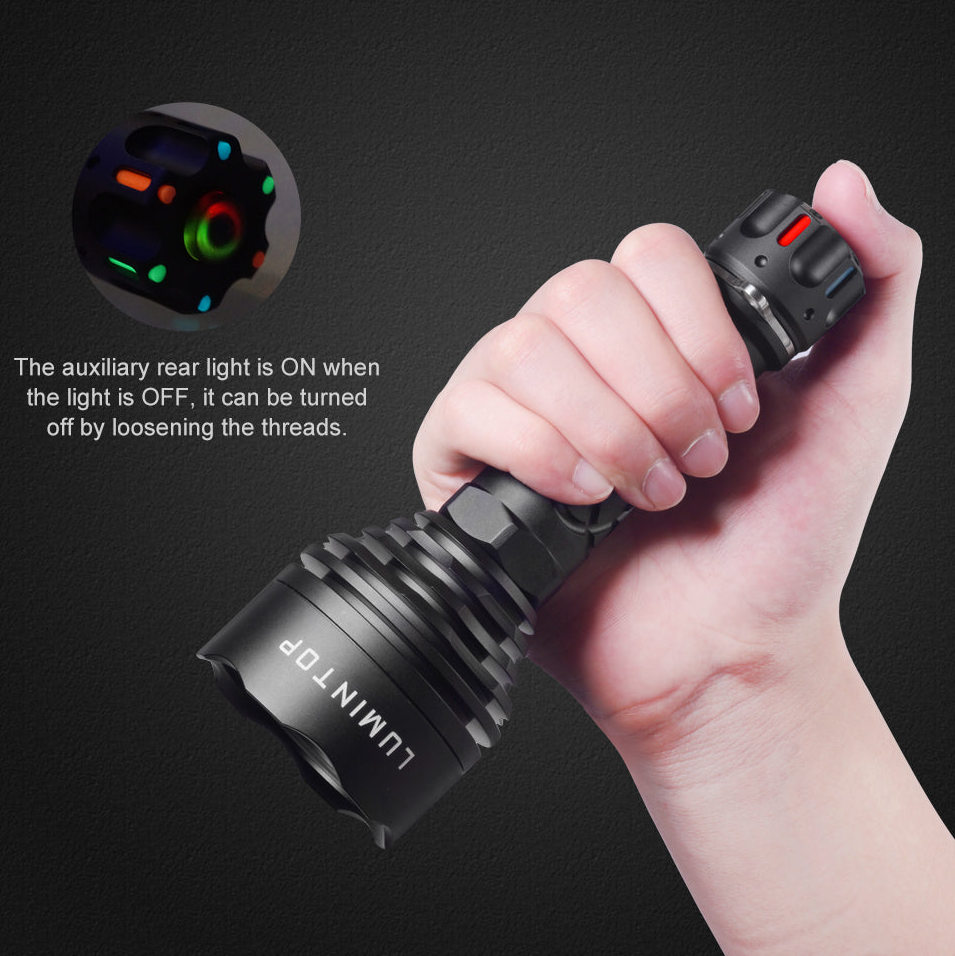 【新品、フルセット】lumintop Thor3 照射距離2500メートル❗️ The powerful LEP Flashlight Lumintop THOR3 - 2500m long distance