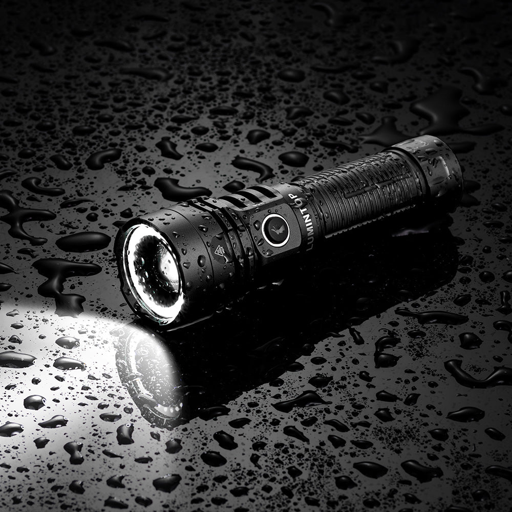 Lumintop W1 MAX EDC Flashlight – IPX8 Waterproof Beam On