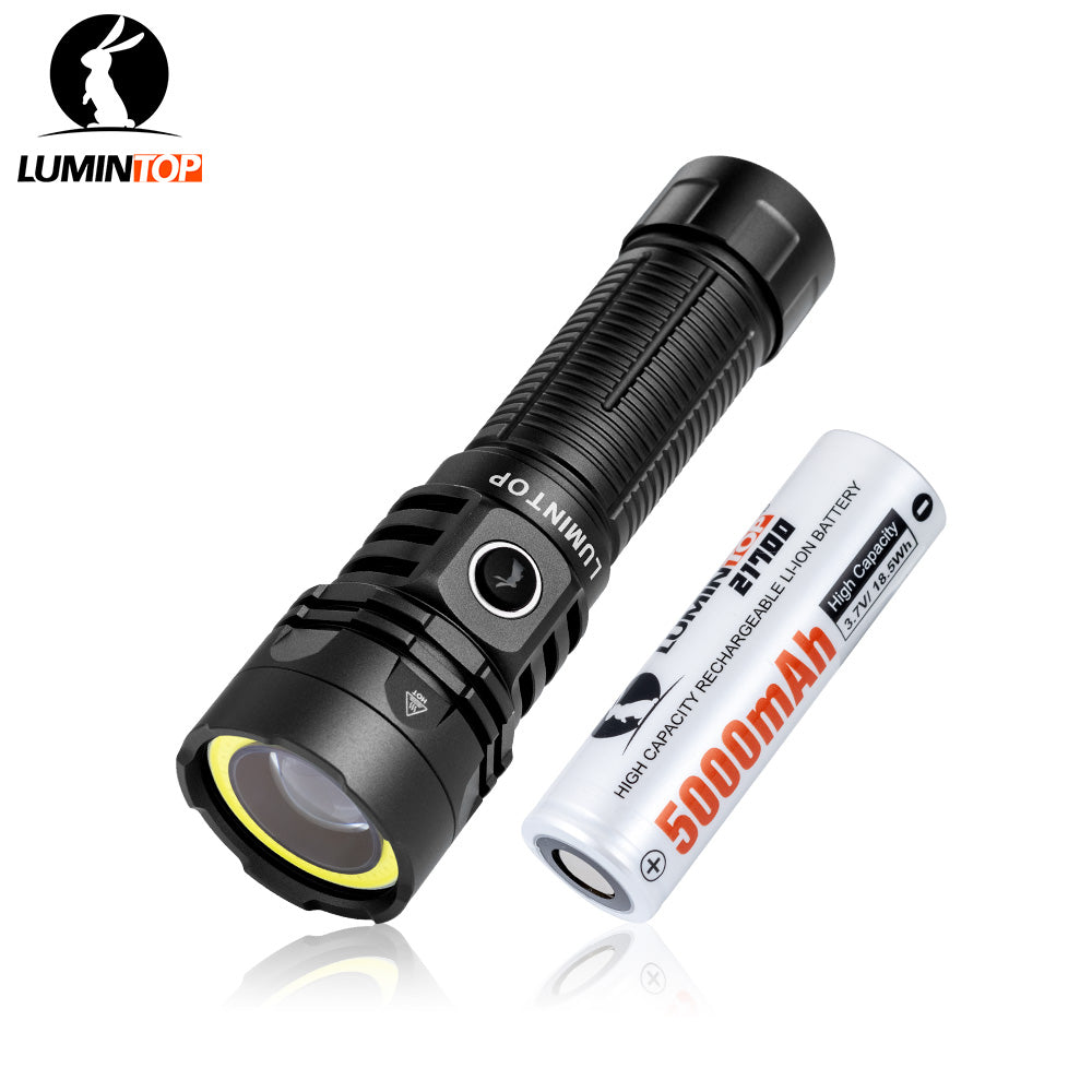 Lumintop W1 MAX EDC Flashlight – Included 5000mAh 21700 Battery