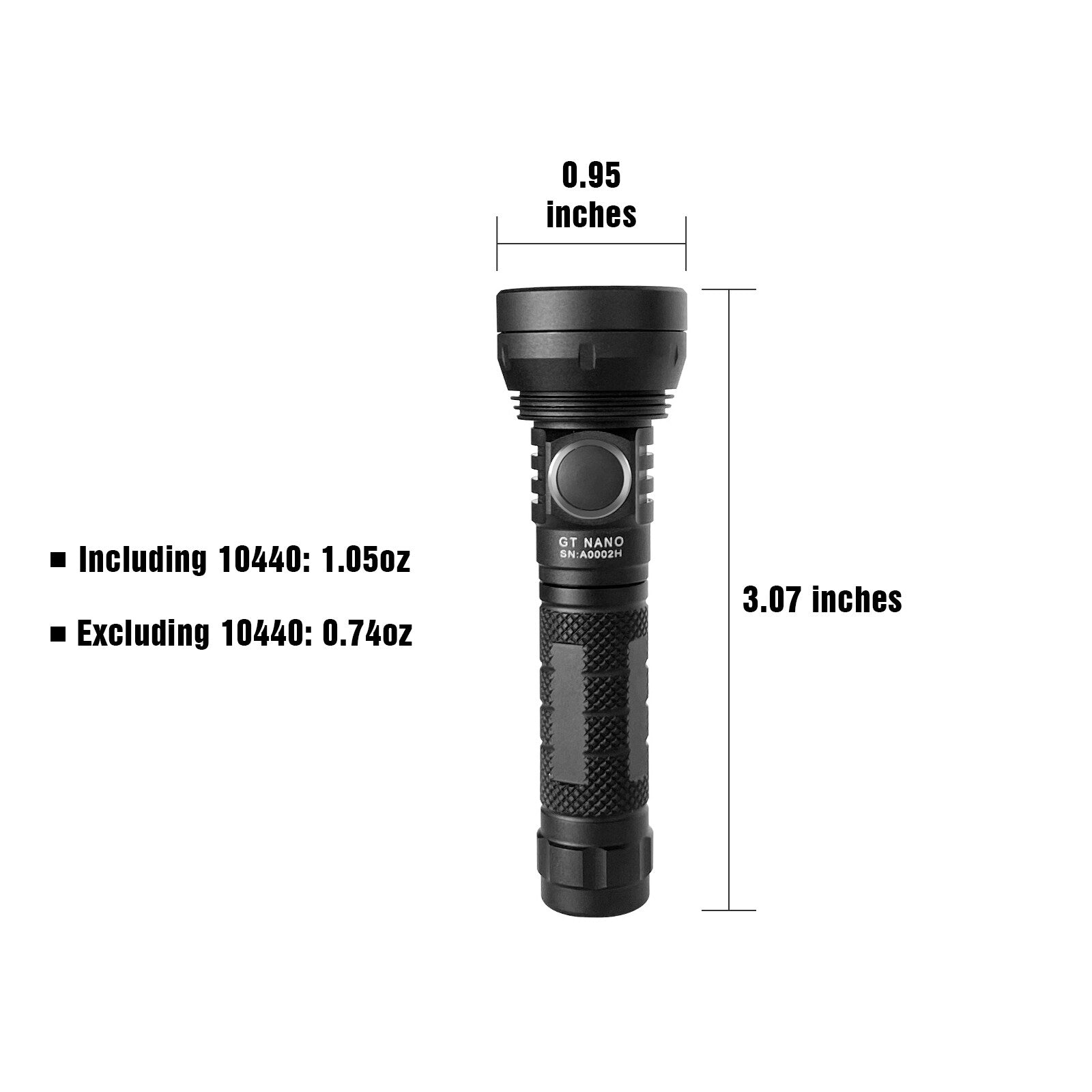 10440 and AAA Extension Tube for GT NANO & Frog - Lumintop Official Online Store Black Friday Sale