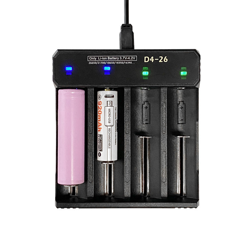D4-26 Battery Charger - Lumintop Official Online Store Black Friday Sale