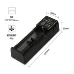 TC1 USB-C Single-Slot Li-ion Battery Charger for 18650 & 21700