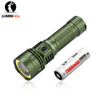Lumintop W2 LED Spotlight Flashlight with COB Red & White Light 26800 Battery