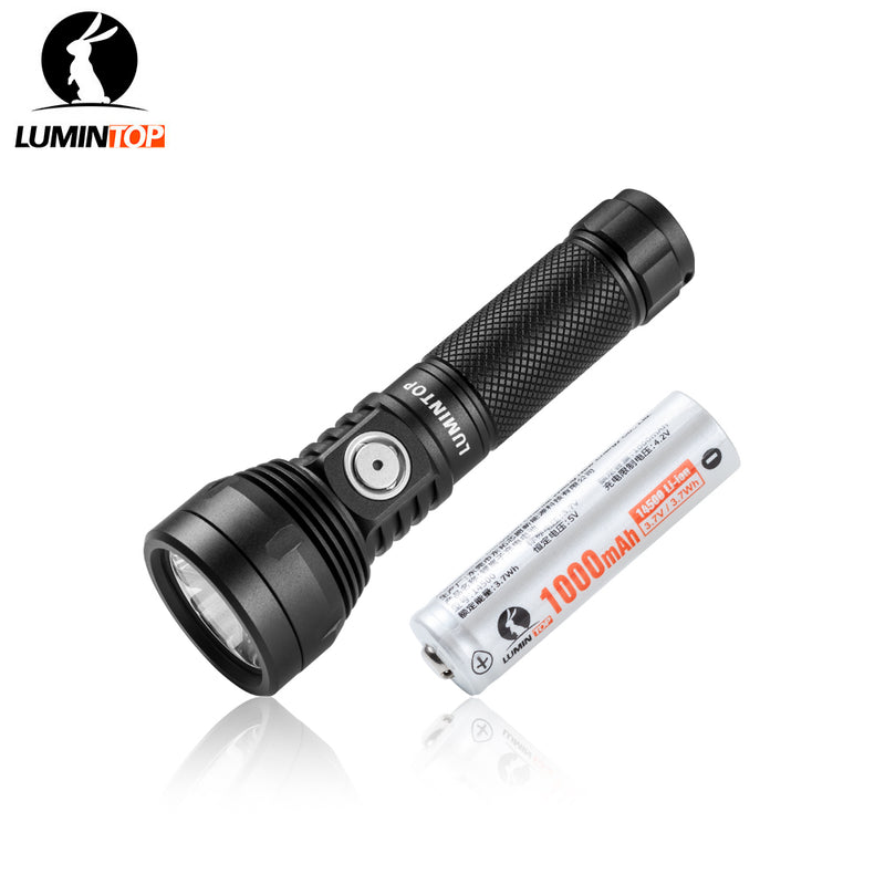 Lumintop GT Nano Plus – 1200 Lumen EDC Flashlight | 14500 Keychain Light