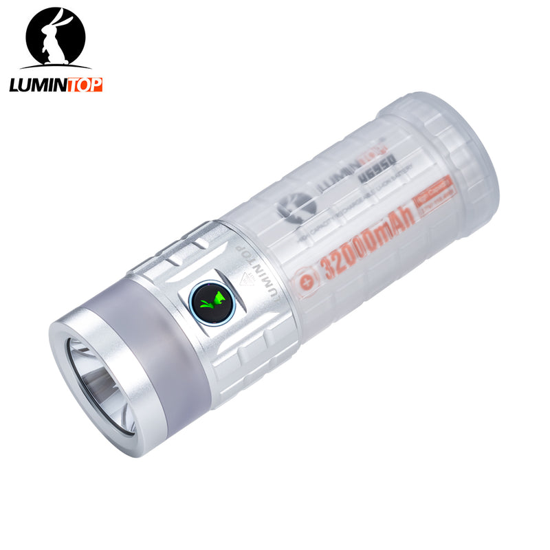 Lumintop Rainbow 1.0 LED+RGB Flashlight 3000LM 46950 Battery Camping Torch（Only US）