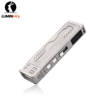 Lumintop MoonBox 3.0 Magnetic Rechargeable EDC Flashlight with RGB & UV Light Laser Pointers