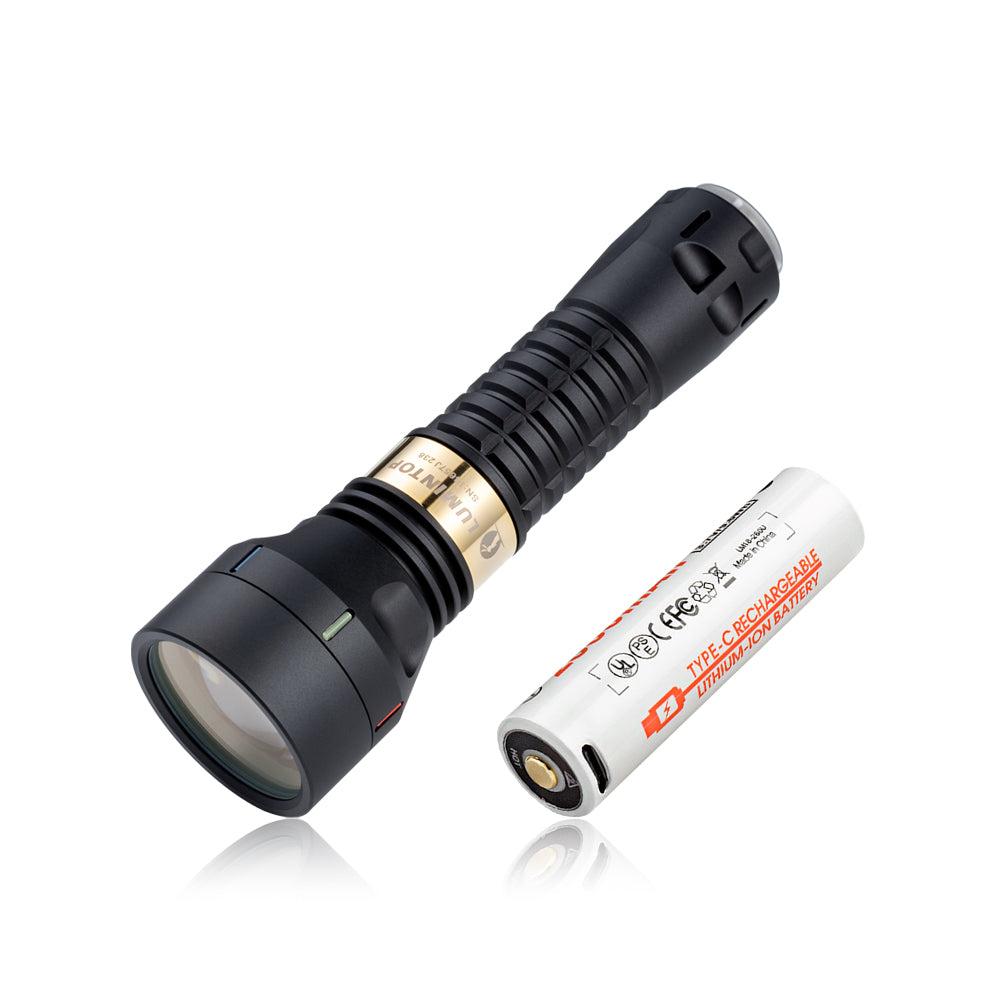 best led rechargeable flashlight 2022 KNIBO 99000 High Lumens, Bright Flash Light known for producing high The 7 Best Rechargeable Flashlights,