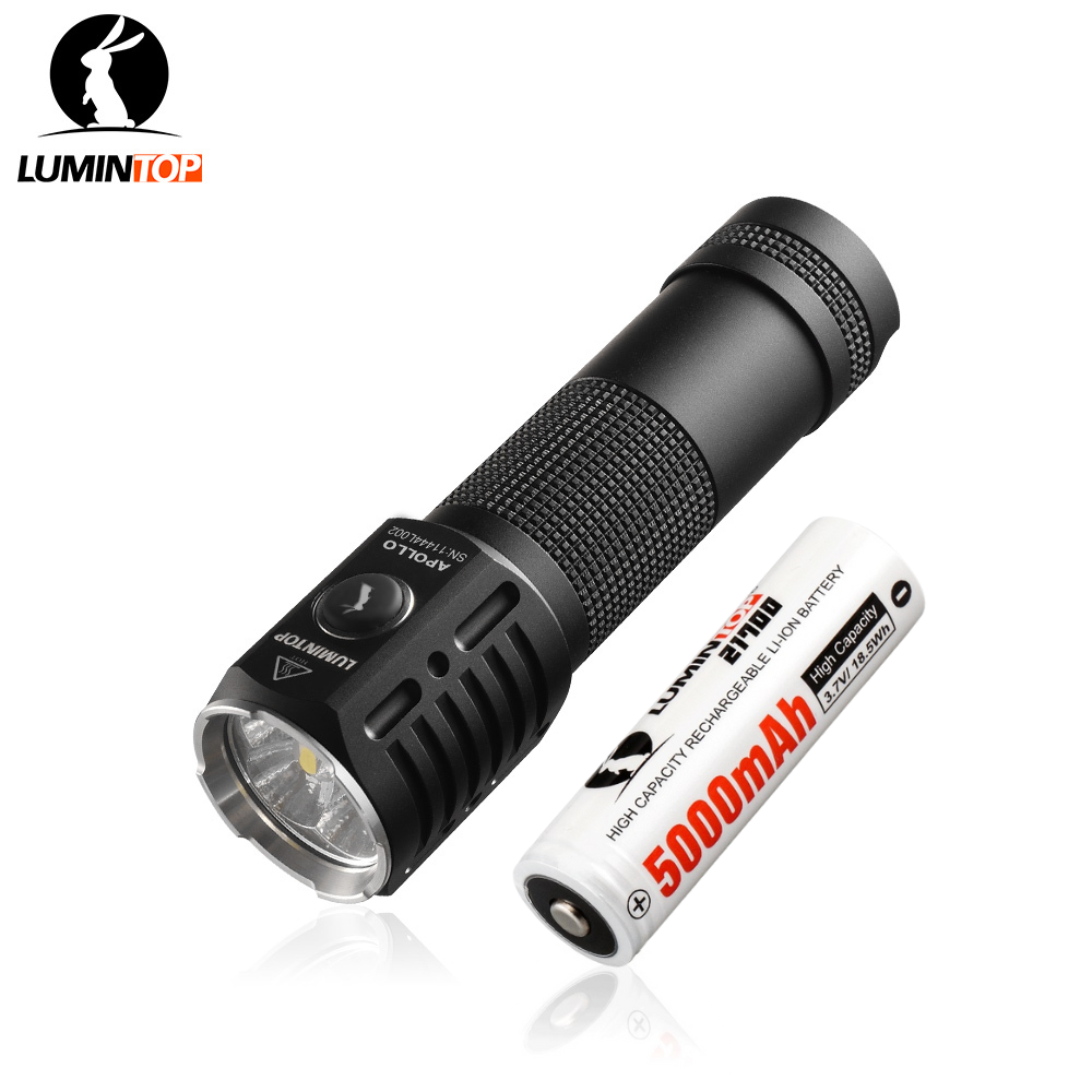 antetokupo rechargeable led flashlight Lumintop Apollo 1300 Lumens Rechargeable 21700 Magnetic Flashlight – Lumintop Official Online Store
