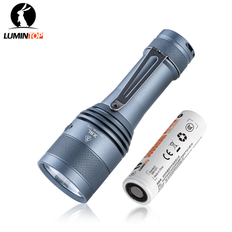 Lumintop FW21 X9L 5600 Lumens SFT90X LED Thrower Flashlight 800m Beam