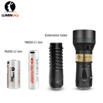Lumintop® LEP Flashlight THOR Ⅱ V2.0 1700 Meters  Long Distance Thrower