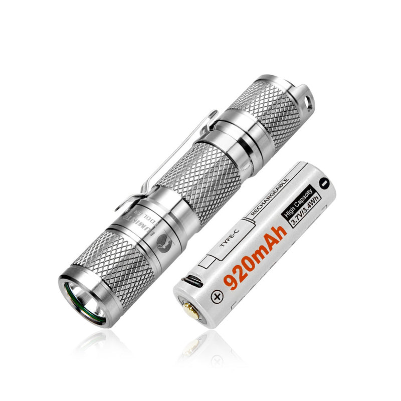 LUMINTOP Tool AA3.0 Titanium 900 Lumens 14500 AA EDC Flashlight