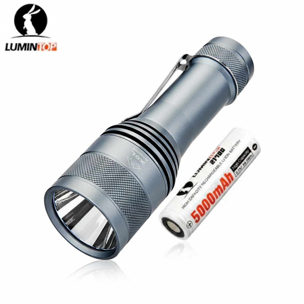 LUMINTOP FW21 X9L sbt90.2 バッテリー付き Lumintop FW21 X9L 6500 Lumens SBT-90 LED Thrower Flashlight | 810m