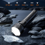 Lumintop PK90 1500m Long-Range Rechargeable Search Flashlight