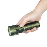 Lumintop W2 LED Spotlight Flashlight with COB Red & White Light 26800 Battery
