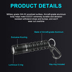 Lumintop® EDC01 Keychain Flashlight 120 Lumens