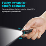 Lumintop® EDC01 Keychain Flashlight 120 Lumens