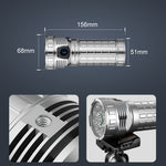 Lumintop Mach4695 – 23,000 Lumen Flashlight with Fan Cooling & 500m Throw