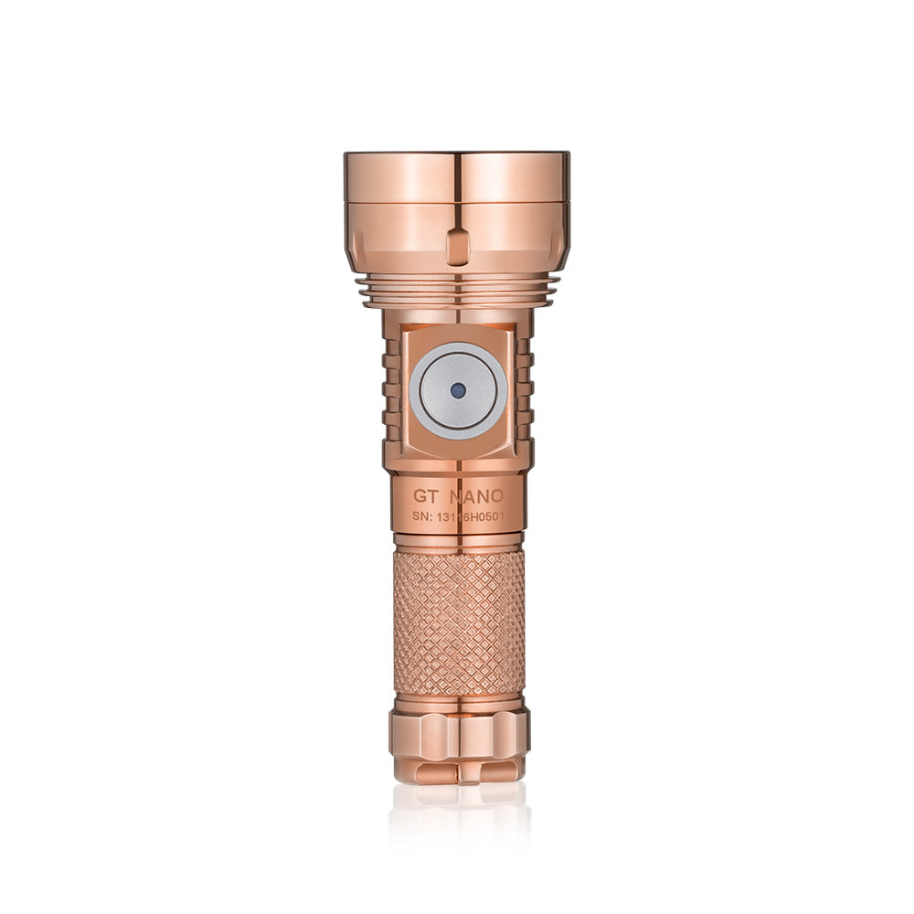 copper flashlight rechargeable Olight Warrior Mini 2 1750 Lumens 220m LED generation EDC light ReyLight Triple Dawn Flashlight -