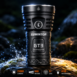 Lumintop GT3 triple LED flashlight 21000 lumens 648 meters IPX8 waterproof outdoor searchlight