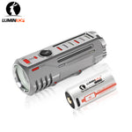 Lumintop Thor 5 LEP flashlight titanium sandblasted with 18350 USB-C rechargeable Li-ion battery included