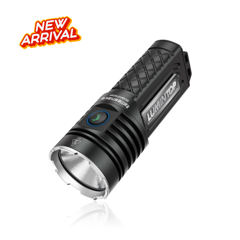 Lumintop® Rattlesnake 16000Lm Flashlight with Slidable Nameplate