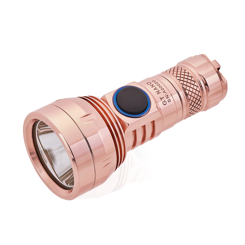 Lumintop® GT NANO Copper Rechargeable EDC Flashlight