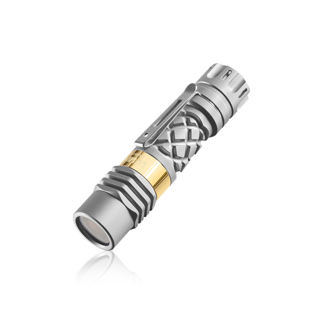 Lumintop® ANT MAN Titanium 300 Lumens Flashlight with battery