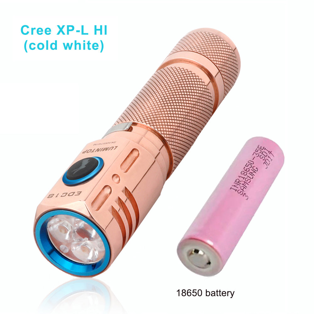 Lumintop® EDC18 Copper LED Flashlight