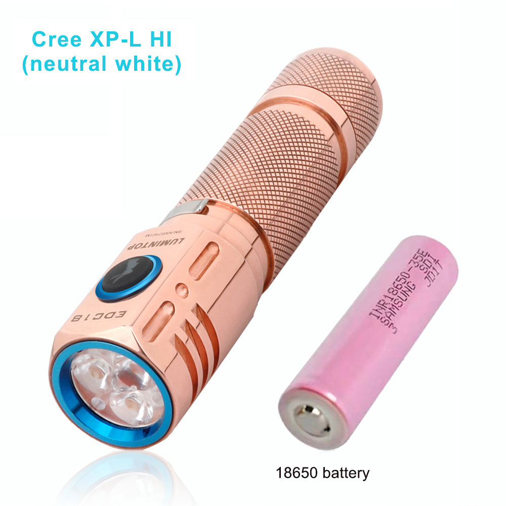 Lumintop® EDC18 Copper LED Flashlight
