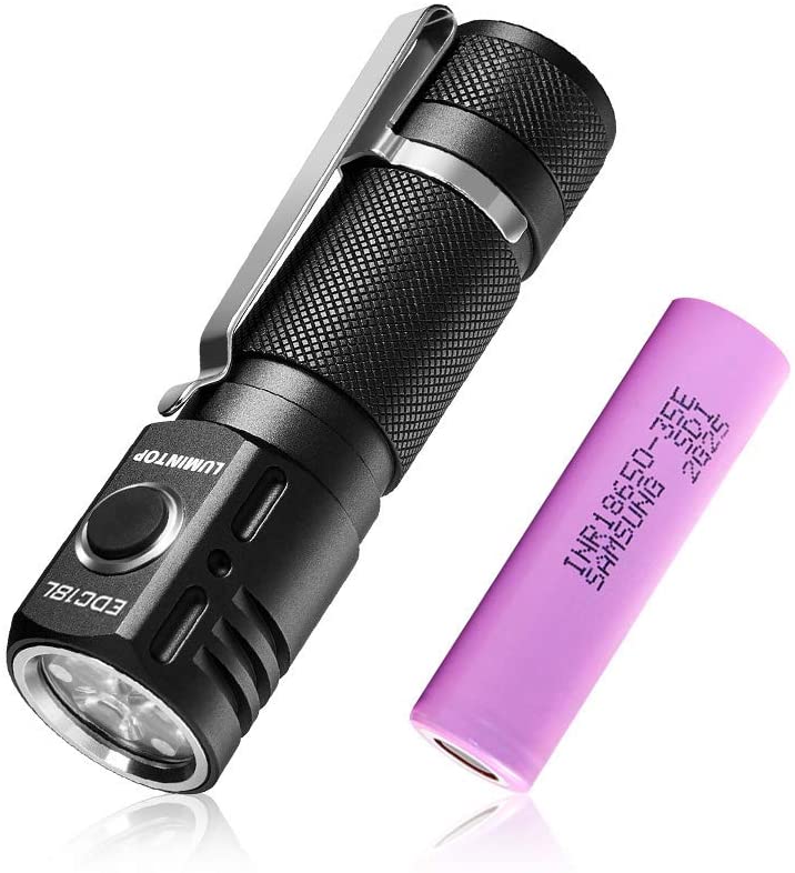 Lumintop®  EDC18L 2800 Lumens Triple LED Flashlight
