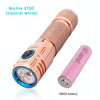 Load image into Gallery viewer, Lumintop® EDC18 Copper LED Flashlight